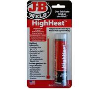JB Weld HighHeat - Pegamento resistente al calor de masilla de metal epoxi para trabajos a altas temperaturas, 8297-DEU