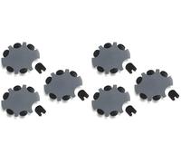 JB White ProWax miniFit - 18 filtros anticerumen para audífonos, compatibles con audífonos Oticon, Bernafon y Auditio, 3 discos con 6 herramientas y 6 filtros, color negro (Paquete de 2)
