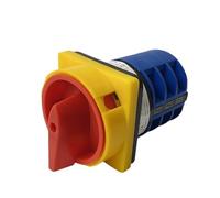 JBBQCEVHT Interruptor de Leva Transferencia Universal con candado, 2 Posiciones, 40 A, 3 Polos, Contacto Giratorio Plateado YMW26-40/3GS LW26(ON-Off)