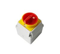 JBBQCEVHT Interruptor de Transferencia LW26GS-20/2M, Corte Potencia 690 V, Interruptor Carga Control Principal con Caja, 4P, Impermeable, IP65