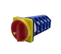 JBBQCEVHT LW28 YMW26GS-160A Protector de Dedo Cuatro Secciones Tipo candado Corte energía Interruptor Leva Giratorio Universal LW26GS-160/4