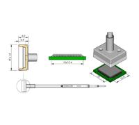 jbc c245228 SMD de punta de desoldar para T245