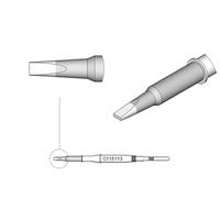 JBC Tools C115113 - Punta de soldar con forma de cincel, punta recta, tamaño 0,3 mm, contenido 1 unidad