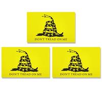 JBCD Dont Tread on Me Gadsden - Calcomanía magnética para coche, SUV, camión (3 unidades, 3 x 5 pulgadas)