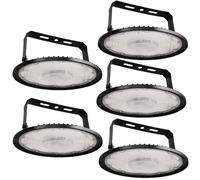 JBdusn 300W UFO LED Lámpara de Alta Bahía, 5Pack UFO Foco LED de Exterior 360LEDs Naves Industriales LED, 6500K UFO LED Taller Lámpara Impermeable IP65 LED UFO Iluminación Para Garaje Fábrica Taller