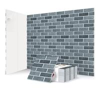 JBER Paquete de 12 paneles acústicos autoadhesivos, paneles a prueba de sonido de ladrillo, paneles de pared acústicos de alta densidad para estudios de grabación, sala de juegos, hogar, oficina, 30 x