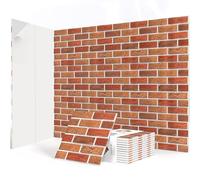 JBER Paquete de 12 paneles acústicos autoadhesivos, paneles a prueba de sonido de ladrillo, paneles de pared acústicos de alta densidad para estudios de grabación, sala de juegos, hogar, oficina, 30 x