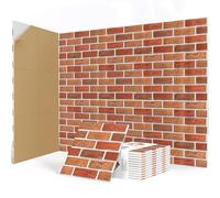 JBER Paquete de 12 paneles acústicos autoadhesivos, paneles a prueba de sonido de ladrillo, paneles de pared acústicos de alta densidad para estudios de grabación, sala de juegos, hogar, oficina, 30 x