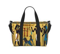 JBJGKHLP Ancient Egypt Tribe Series - Bolso de mano versátil para hombres y mujeres, ligero, moderno, fin de semana, viajes, gimnasio, impermeable