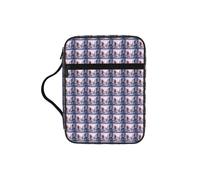 JBJGKHLP Bolsa de almacenamiento de la Biblia con diseño de árbol de la ciudad de París, impermeable, regalo religioso para hombres y mujeres, hogar, iglesia, viajes