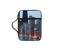 JBJGKHLP Bolsa de almacenamiento de la Biblia con estampado de Chicago, impermeable, regalo religioso para hombres y mujeres, hogar, iglesia, viajes