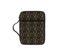 JBJGKHLP Bolsa de almacenamiento de la Biblia con impresión de instrumentos musicales, impermeable, regalo religioso para hombres y mujeres, hogar, iglesia, viajes