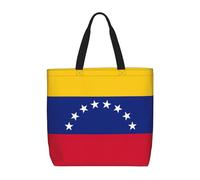 JBJGKHLP Bolsa de gran capacidad con estampado de bandera de Venezuela, organizador de hombro para mujer, ligero, para viajes y uso diario