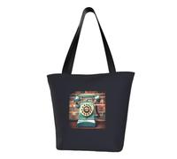 JBJGKHLP Bolsa de hombro para mujer, diseño retro de Londres con estampado de teléfonos de Inglaterra, a la moda, ligera, casual, compras, diario, viajes