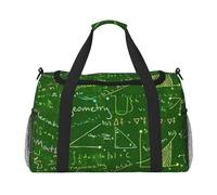 JBJGKHLP Bolsa de mano versátil con estampado de preguntas matemáticas, plegable, para viajes, negocios, viajes al aire libre