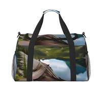 JBJGKHLP Bolsa de viaje de mano versátil con estampado de Parque Nacional Glacier, plegable, para viajes de negocios, al aire libre