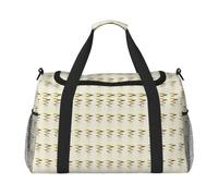 JBJGKHLP Bolsa de viaje de mano versátil con estampado moderno de mediados de siglo, plegable, bolsa de hombro para viajes de negocios, al aire libre