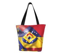JBJGKHLP Bolso de hombro para mujer con estampado de bandera de Venezuela, a la moda, ligero, casual, para compras, uso diario y viajes
