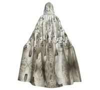 JBJGKHLP Bonito disfraz de carnaval con capucha para adultos, con estampado de llama, cosplay, boda, fiesta, celebraciones al aire libre