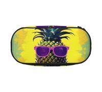 JBJGKHLP Estuche práctico para lápices, práctico estuche de almacenamiento para bolígrafos, esencial para la escuela, la oficina, vibrante, Black, Talla única, Organizador de bolsas