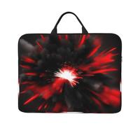 JBJGKHLP Explosion Burst - Funda para portátil de 14 pulgadas, diseño de explosión roja y negra para la escuela, oficina, viajes, uso diario