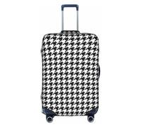 JBJGKHLP Funda protectora universal impermeable para maleta, diseño de pata de gallo, color negro, White, M, Organizador de bolsas