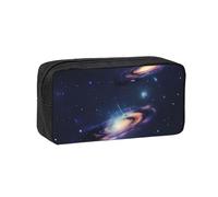 JBJGKHLP Galaxy in The Universe - Estuche organizador de artículos de papelería para oficina, ligero, con estampado de galaxia en el universo