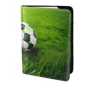 JBJGKHLP Green Grass - Funda tipo cartera unisex para pasaporte, documentos de viaje, ligera, segura, accesorios de viaje, Black, Talla única