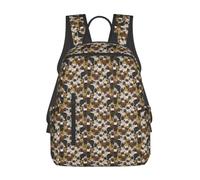 JBJGKHLP Imagen De Pug - Mochila ligera unisex para viajes, gimnasio, trabajo, al aire libre
