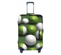 JBJGKHLP Maleta elástica universal con estampado de pelota de golf, impermeable, para viajes, negocios, vacaciones, Black, S, Equipaje de mano