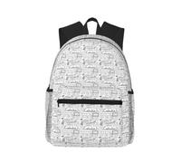 JBJGKHLP Math Geometry G alculus Print - Mochila informal resistente al agua, ligera, doble bolsa de hombro para viajes y senderismo