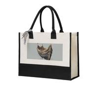 JBJGKHLP Old Viking Boats - Bolsa de compras de lona de gran capacidad para mujer, ecológica, para el día de la madre