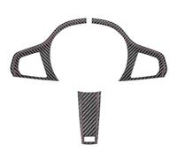 JBJXFAMAY Extensión de la Palanca de Cambios Pegatinas para El Marco De Los Botones del Volante para B&MW G20 F40 G21 G28 G11 G12 Z4 G32(Carbon Fiber Leather)