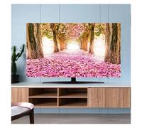 JBJYGSG Cubierta Para Tv Funda de TV de tela a prueba de polvo, for uso doméstico, for montar en la pared, de escritorio, curva, universal(Color-03,65Inch(152x92cm))