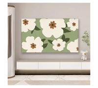 JBJYGSG Cubierta Para Tv Funda protectora for pantalla de TV, antipolvo, for colgar en el hogar, de poliéster, elástica, color crema y resistente al viento.(Color 04,43-47 inch)