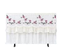 JBJYGSG Cubierta Para Tv Lace LCD TV Cover 42 Inches Curved Surface 55 Inches Don't Take It Off Television Cover(Style 02,200 * 360cm)