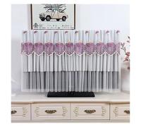 JBJYGSG Cubierta Para Tv Simplified Cover For Television Lace Desktop Wall Mounted TV Cover Turn On The TV Without Removing The Minimalist Cover(Style B Purple,95 x Height 65cm)