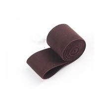 JBJYGSG Goma Elastica 4CM Plus Alto elástico cinturón Agradable a la Piel decoración Banda elástica Color Nylon Banda de Goma Accesorios de Ropa(Coffee)