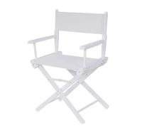 JBJYGSG Silla de Director versátil de Madera Maciza, Taburete Alto Plegable de Lona, Silla de Oficina Multiusos, Silla de Maquillaje, Asiento portátil y cómodo para Jardín, Playa, Camping(Color19)