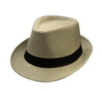 JBJYGSG Sombrero De Copa Sombrero De Copa for Hombres Elegante Vintage Brim Top Jazz Beach Gorra Clásica Unisex(Light Green)