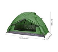 JBJYGSG Tienda de campaña portátil con Cubierta Superior Desmontable for 1 Persona, for Pesca, Senderismo, Fuera de la Red para Playa Parque Pescar