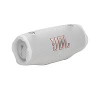 JBL Charge 6, Altavoz Bluetooth portátil inalámbrico, 28h de batería, Resistencia al Agua IP68, a Prueba de Polvo y caídas, Sonido Pro con AI Sound Boost, Compatible con Auracast, Blanco