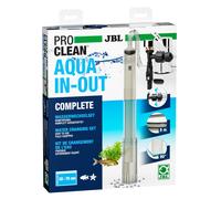 JBL Aqua In-Out - Cambio Limpieza Acuario Campana Detritus Limpiador de Grava