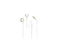 JBL AURICULAR C/ MICROFONE BRANCO/DOURADO