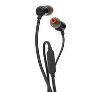 JBL Auriculares intrauditivos universales T110 con control remoto y micrófono, N