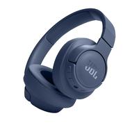 JBL Auriculares Tune 720 BT, inálambricos por Bluetooth, 76 horas de reproducción con JBL Pure Bass, plegables, azul