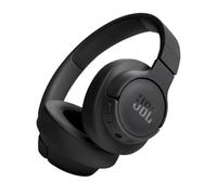 JBL Auriculares Tune 720 BT, inálambricos por Bluetooth, 76 horas de reproducción con JBL Pure Bass, plegables, negro