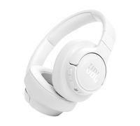 JBL Auriculares Tune 770 NC, auriculares circumaurales inalámbricos con cancelación de ruido adaptativa, Bluetooth y 70 horas de batería, blanco
