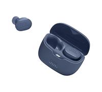 JBL Auriculares Tune Buds In-Ear, inalámbricos, resistentes al agua, cancelación de ruido y tecnología de 4 micrófonos, con batería de hasta 48 horas de duración, en azul