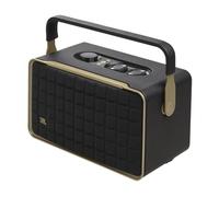 JBL Authentics 300, altavoz inteligente portátil, con tecnología Bluetooth, Wi-Fi integrado y asistente de voz, en negro, Enchufe EU (tipo C)